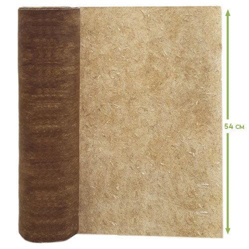 Couvre-sol en chanvre 54 cm | 12 mois – pour la protection des sols dans les vignes - Filets-vignes